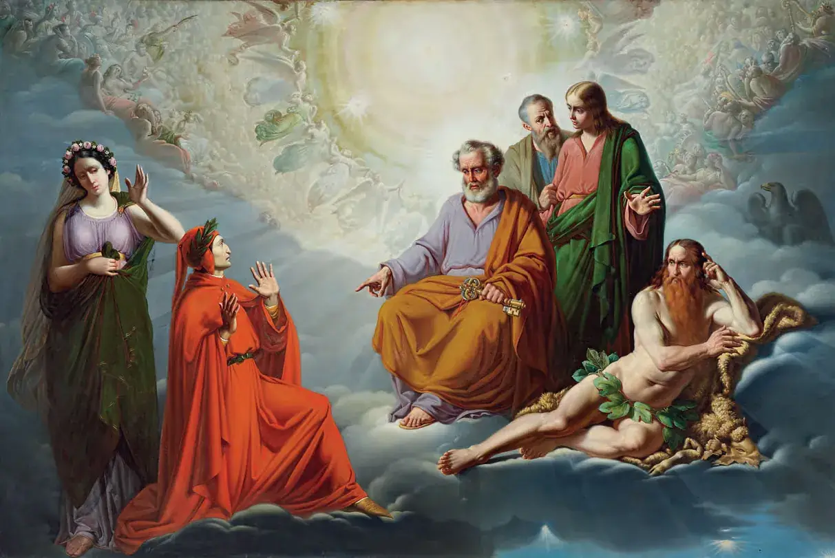 Dante no Paraíso, entre Beatriz e os santos